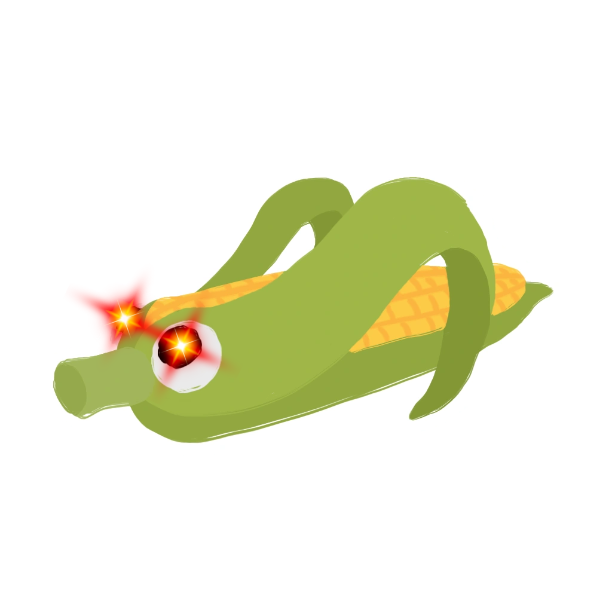 Spinning woke eyed CobHopper from Bugsnax